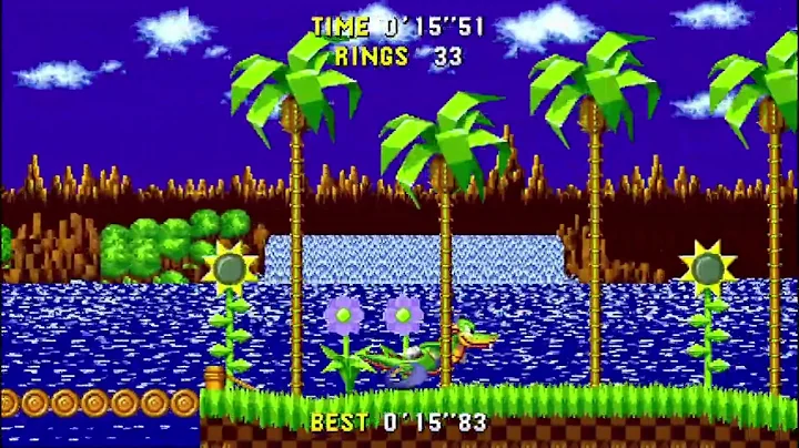 Sonic 1 Forever, Chaotix in S1F, Green Hill 3 Speedrun, 15'83"