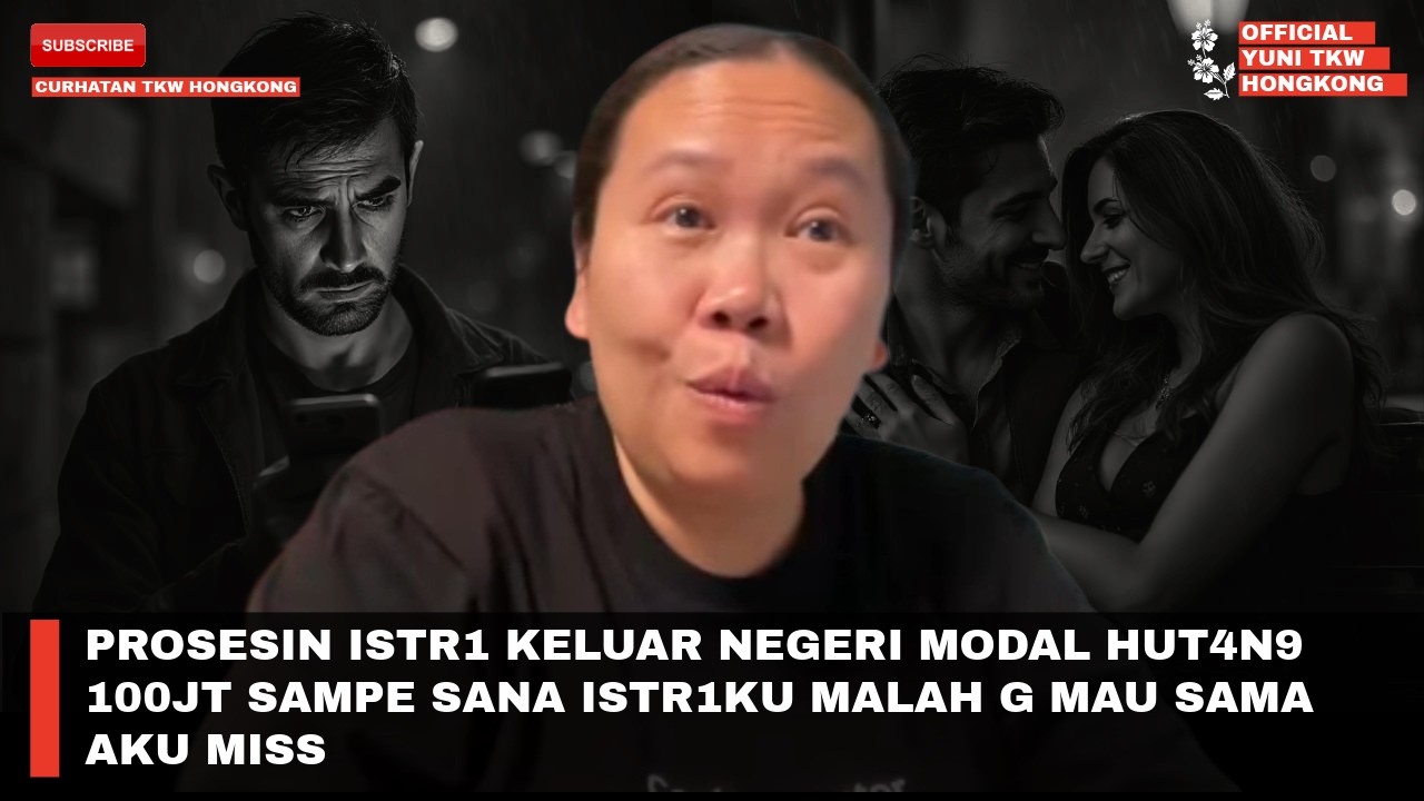 PROSESIN ISTR1 KELUAR NEGERI MODAL HUT4N9 100JT SAMPE SANA ISTR1KU MALAH G MAU SAMA AKU MISS