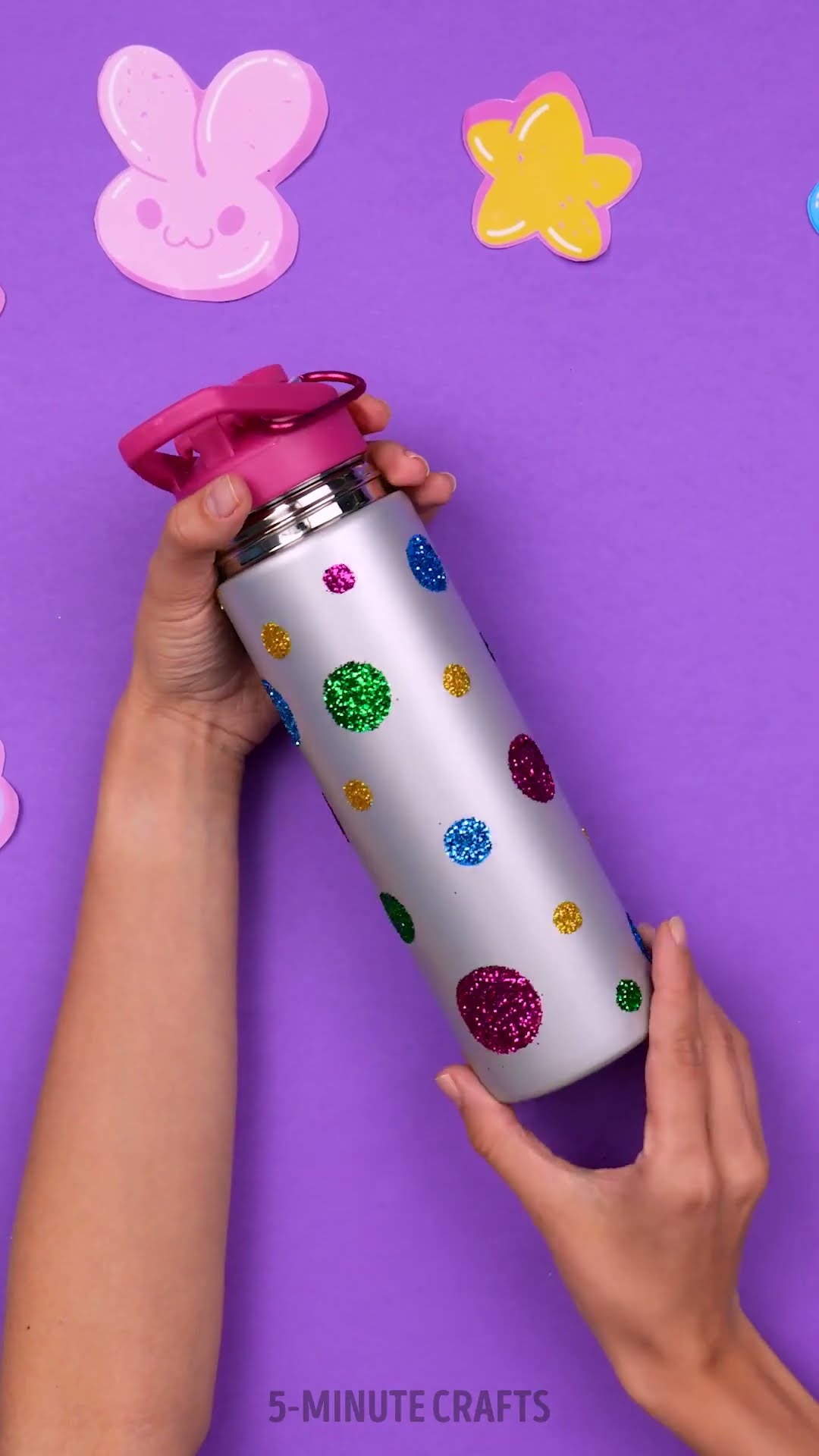 Craft Your Customized Water Bottle #diycraft #5minutecraftskit#craftkit#momcrafts