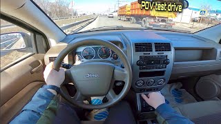 2006 Jeep Compass 4WD (2.4 CVT) POV Test Drive