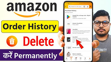 How To Delete Amazon Order History | Amazon Order History Delete Kaise Kare | Amazon App 2025
