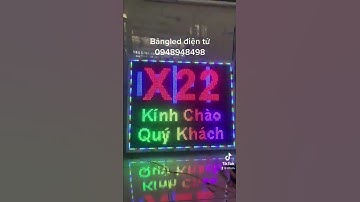 Chuyên thi công bảng led ma trận, bảng led điện tử điều khiển qua điện thoại 0948948498