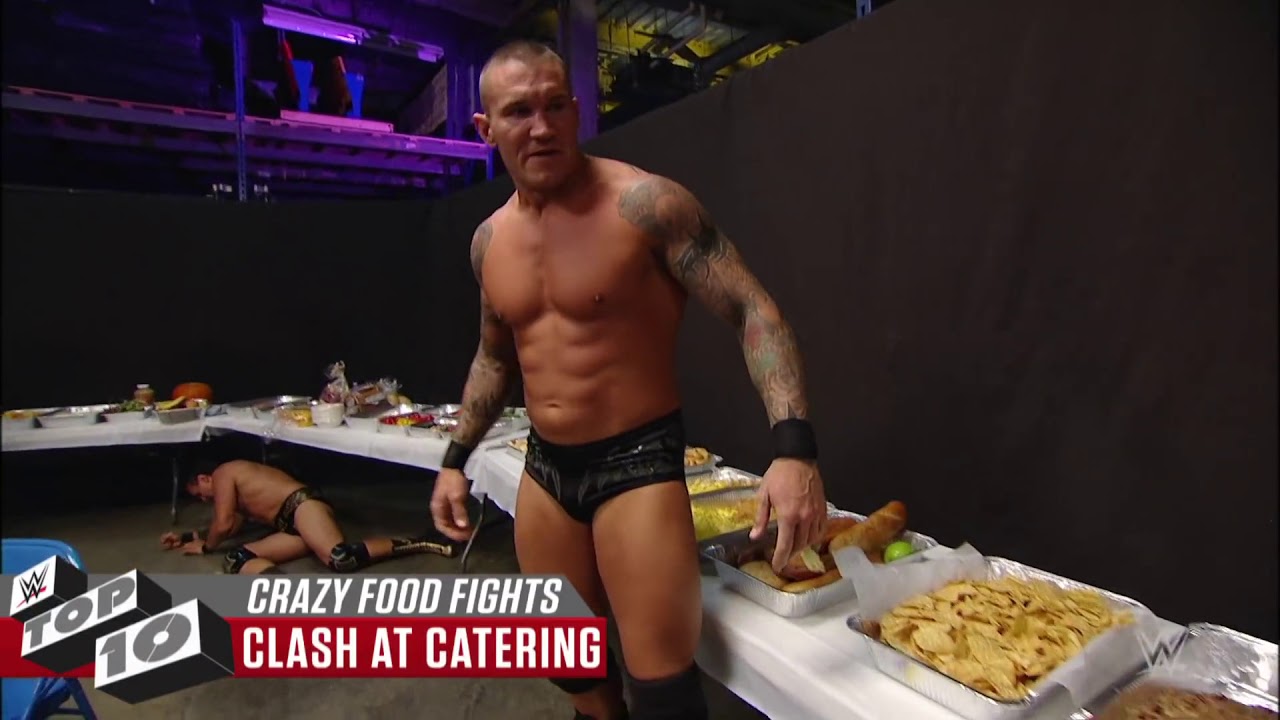 Craziest food fights WWE Top 10, June 2, 2018 - YouTube