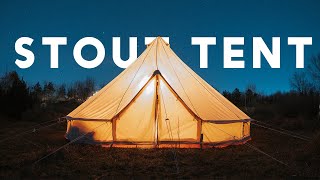 Stout 6M Pro Tent in the Winter