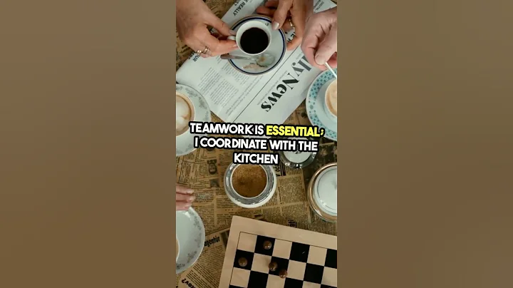 A Day in the Life of a Hotel Coffee Shop Attendant ☕ | Hotel Management Shorts