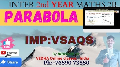 PARABOLA, important VSAQ