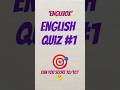 English Quiz Questions | Present Continuous Tense | English Grammar Quiz with Answers