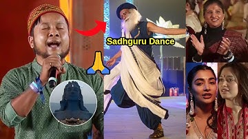 Sadhguru Dance to Pawandeep Rajan Live Performance at Isha|Lord Shiva Songs|Sadhguru Songs|Mangli