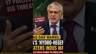 🚨 WATER WAR ALERT!INDIA'S 17 PROJECTS THREATEN INDUS RIVER