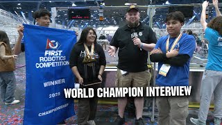 1323 MadTown Robotics Championship Winner Interview