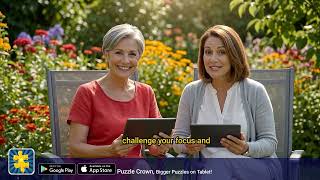 Puzzle Crown, Bigger Puzzles on Tablet #tabletopgames #jigsawpuzzle #braintraining #brainpuzzle screenshot 4