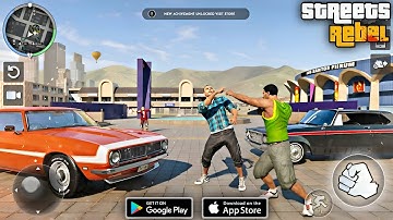 Streets Rebel Crime Simulator Gameplay Walkthrough (Android/iOS)