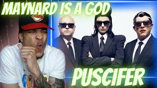 MAYNARD IS A GOD!! PUSCIFER - THE REMEDY | REACTION