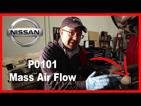 2011 Nissan Murano P0101 Mass Air Flow Sensor