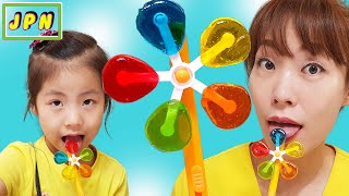 ママ！それ第キャンディです！ソウンがの不思議な風車キャンディプラムよ遊ぼうファンPinwheel Candy│Seoeun Story ソウンストーリー