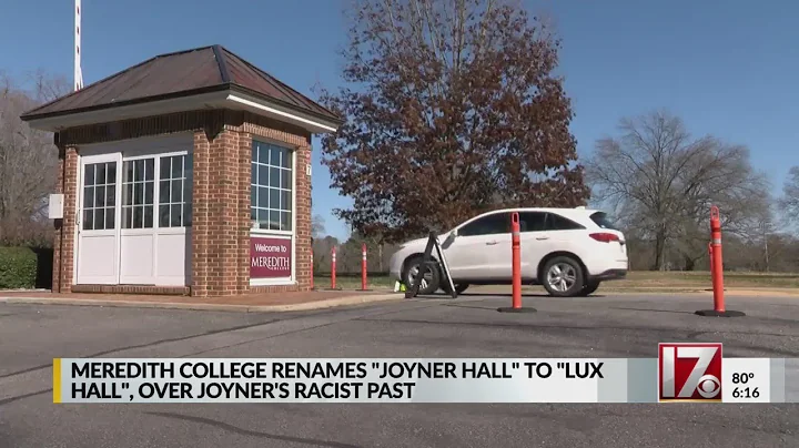 Meredith College changing building named after white supremacist