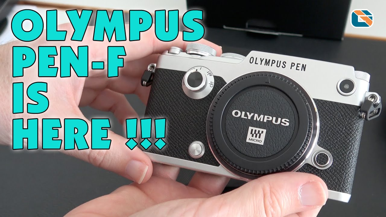 Olympus PEN-F & ECG-4 Grip Unboxing & First Look #OlympusPENF