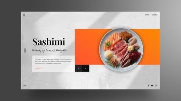 Food Presentation Template Slider