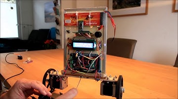 Self Balancing Robot via Stepper Motor