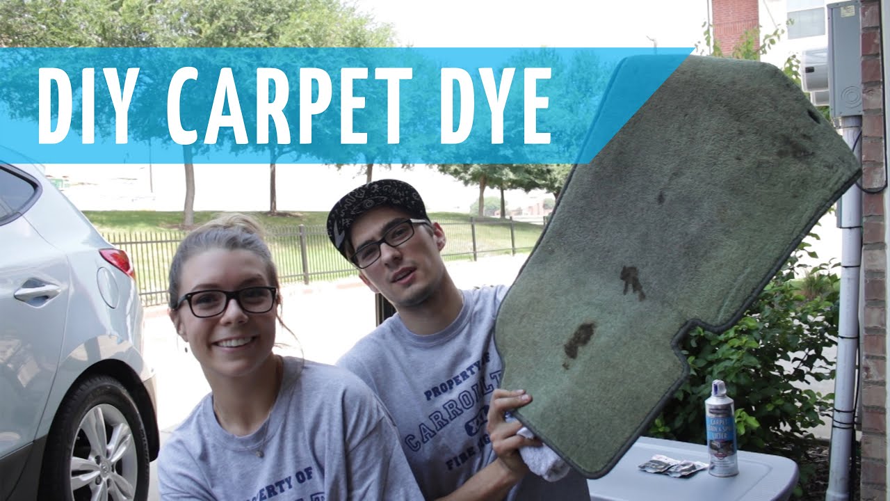 30 Floor mats! DIY Dye Job and Rear Deck painting YouTube