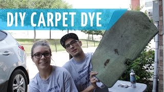 $30 Floor mats! DIY Dye Job and Rear Deck painting