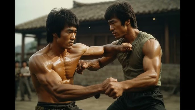 Bruce lee fight with chuck Norris | Bruce lee fight with Han's guards | Martial arts self defence - YouTube