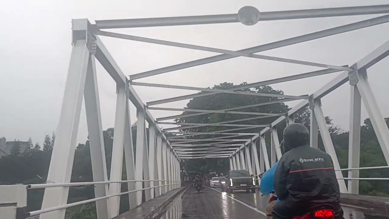 Road trip at depok City west java Indonesia ratu jaya merdeka street