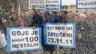 MIRNI PROTESTI ZA 8 NEVINO UHAPŠENIH HADŽIĆANA 25.11.2011