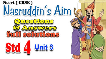 Ncert class 4 English Nasruddin