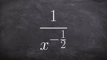Learn how to simplify an exponent with a negative fraction as the power