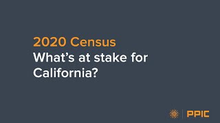 The census is a once-in-every-10-years opportunity to paint picture of
our dynamic and changing state. ppic research director sarah bohn
explains why it ma...