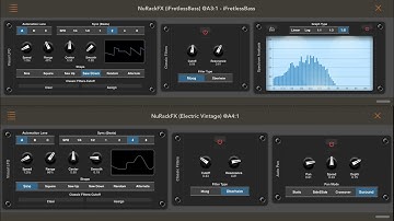 App 4Pockets NuRack [VisualLFO] HQ (iPad5 - Zé Osório)