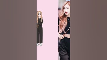 BLACKPINK 💖 members transformed in anime.In - lily diary