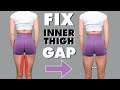 14 DAY INNER THIGH GAP Workout Challenge | Burn Inner Thigh Fat At Home | No Equipment