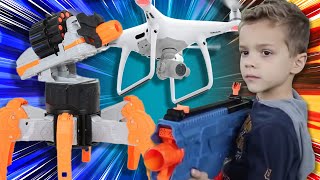 Nerf Battle:  Drone Invasion Rewind (Twin Toys)