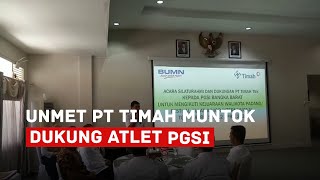 Unmet PT Timah Muntok Dukung Atlet PGSI Berlaga ke Festival Gulat Junior Interna
