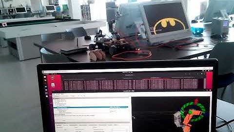 Тестирование ROS с манипулятором, raspberry и arduino