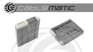 Batería de reemplazo compatible con Canon® modelo NB-6LH distribuido por CABLEMATIC ®