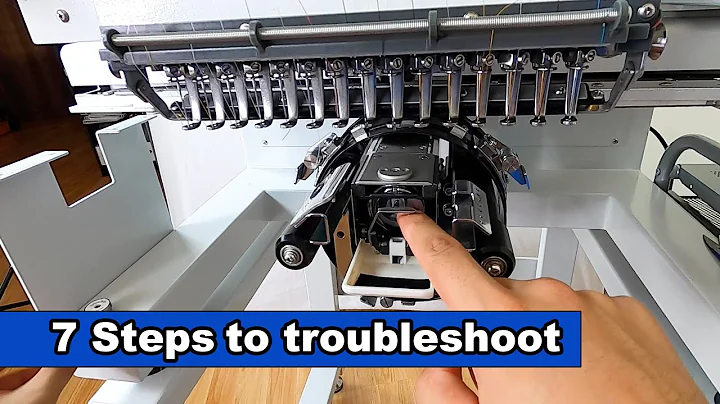 7 Steps in Troubleshooting Any Embroidery Machine (Ricoma MT1501) - DayDayNews