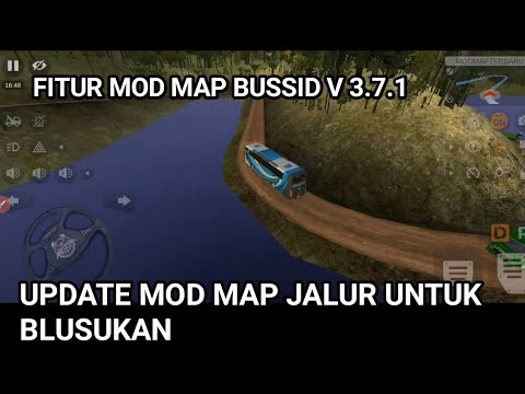 UPFATE MOD MAP JALUR BLUSUKAN v1,fitur MOD MAP BUSSID V3.7.1#bussimulatorid
