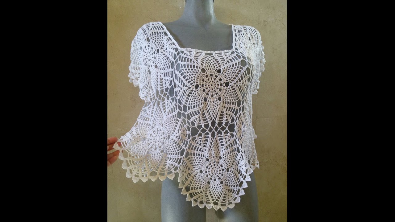 Blusas tejidas a crochet rusas - Imagui | blusas tejidas