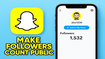 How To Make Followers Count Public On Snapchat (2025)