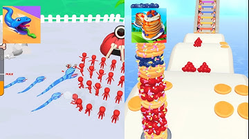 Snake Run Race | Pancake Run - Part 3 - Loki Games Gameplay Walkthrough (iOS and Android)