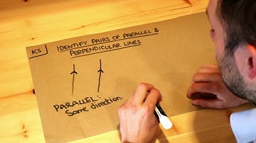 Key Skill - Identify pairs of perpendicular and parallel lines.
