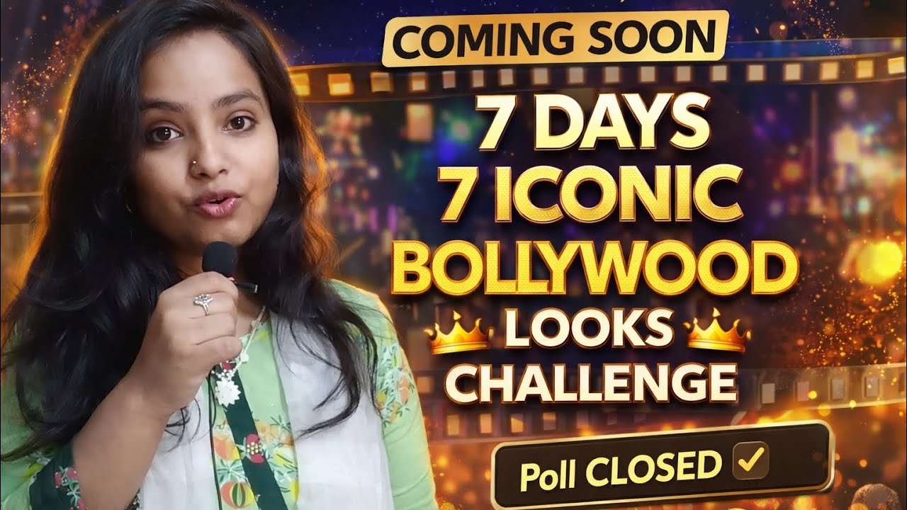 Something BIG is coming 👀🔥 7 Days. 7 Iconic Bollywood Queens 👑 Ready? Comment YES! 💬✨