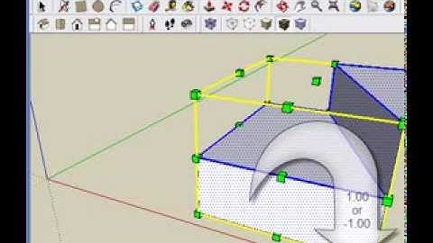 Architectionary Sketchup Tutorial- Mirroring Geometry