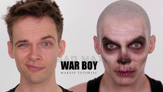WAR BOY Halloween Makeup Tutorial MAD MAX | Shonagh Scott screenshot 5