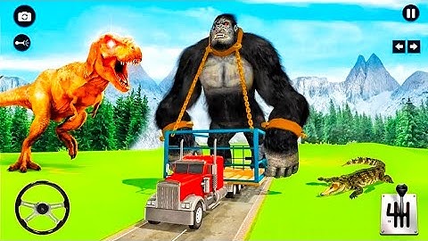 Zoo Bus Animals Driver 3D School Bus Simulator Driving Android Gameplay #4 #godfloweryt