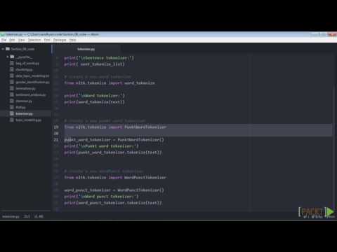 44   Preprocessing Data Using Tokenization