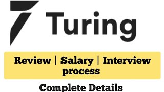 Turing.com full detail | Review, salary, interview process screenshot 4